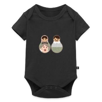 Russia Lovers Matryoshka Dolls Gift - Baby Premium short-sleeve bodysuit - black - Front