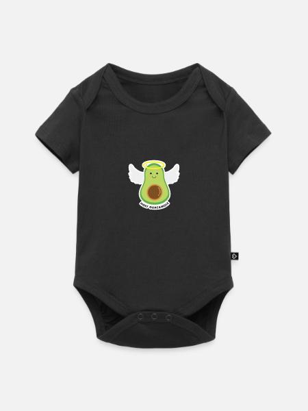 Holy Guacamole - Baby Premium Kurzarmbody - Schwarz