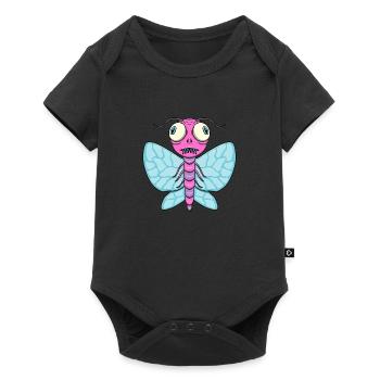 Alien / Monster / Alien - Body à manches courtes Premium Bébé - noir - Devant