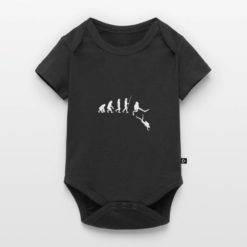 Diving Evolution Diver underwater gift Baby Premium short-sleeve bodysuit