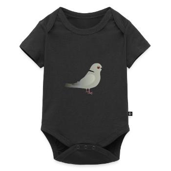 Turtle Dove - Baby Premium short-sleeve bodysuit - black - Front