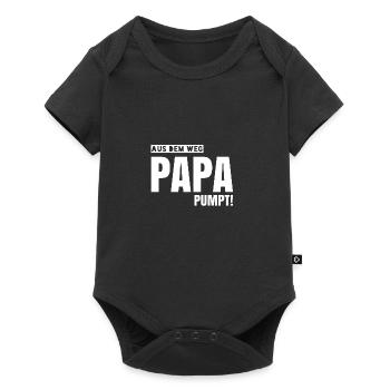 Out of the way Dad Pumps! - Baby Premium short-sleeve bodysuit - black - Front