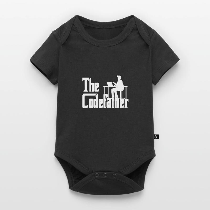 The Codefather Coding Programmer Gift Baby Premium short-sleeve bodysuit
