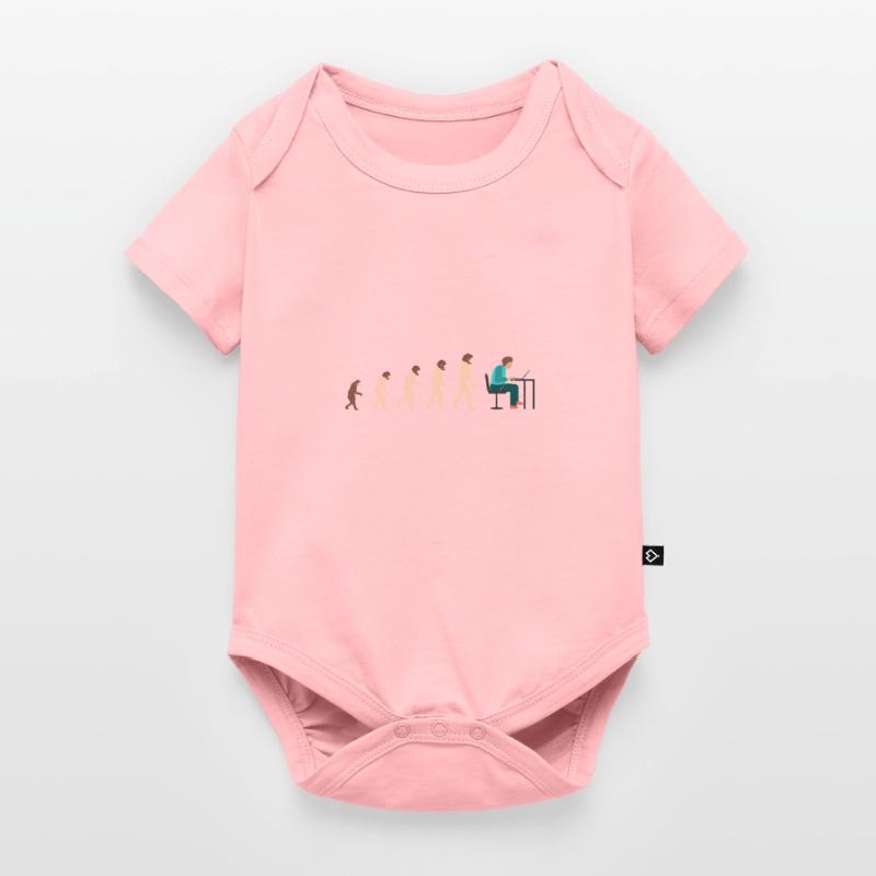 Idée cadeau Evolution Developer Programmer Body à manches courtes Premium Bébé