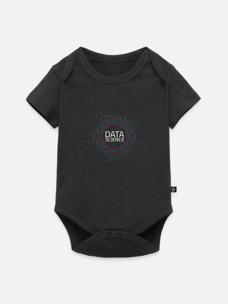 Data science - Baby Premium short-sleeve bodysuit - black