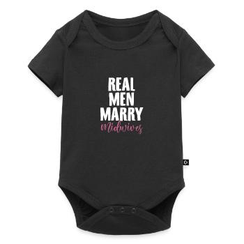 Midwives Profession | Midwife obstetrician gifts - Baby Premium short-sleeve bodysuit - black - Front