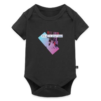 Tout est dans votre esprit Cyberpunks futuristes de Tokyo - Body à manches courtes Premium Bébé - noir - Devant