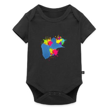 GUADELOUPE - Body à manches courtes Premium Bébé - noir - Devant
