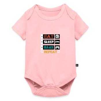Gamer - Baby Premium short-sleeve bodysuit - rose - Front