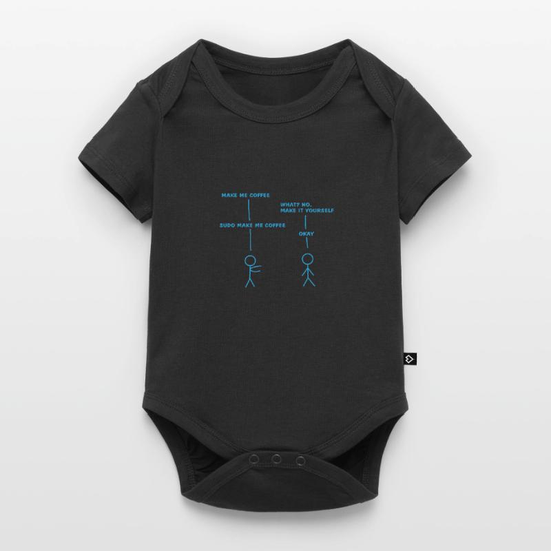 Coding Spruch Debug IT Nerd Geschenk Baby Premium Kurzarmbody