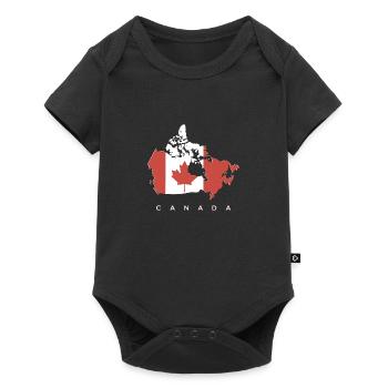 Canada - Baby Premium short-sleeve bodysuit - black - Front