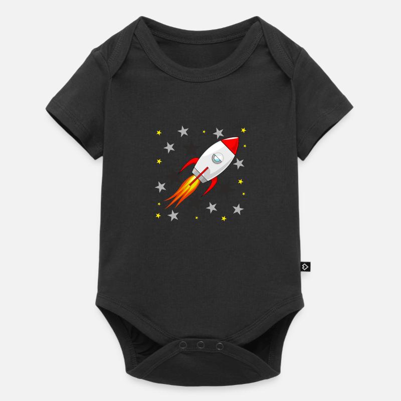 Rocket 1 - Baby Premium short-sleeve bodysuit - black