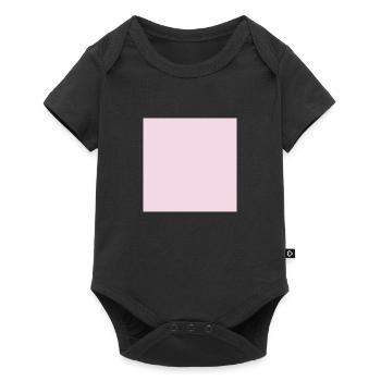 Pink, pink, dark pink (also customizable) - Baby Premium short-sleeve bodysuit - black - Front