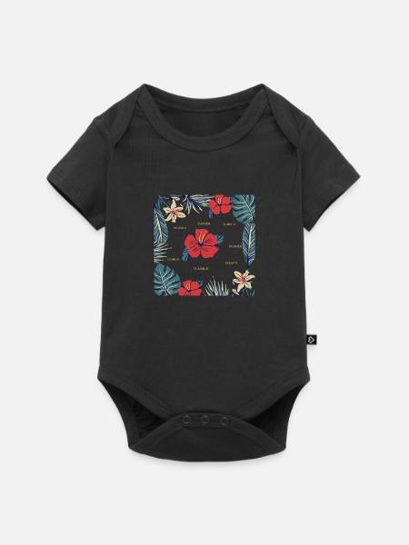 Sommer, Sommer, Sommer - Baby Premium Kurzarmbody - Schwarz