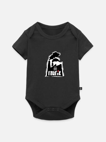 Fabrik - Baby Premium Kurzarmbody - Schwarz