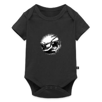 Motorcycle - Baby Premium short-sleeve bodysuit - black - Front
