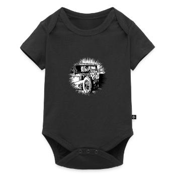 Voiture - Body à manches courtes Premium Bébé - noir - Devant