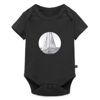 Voile - Body à manches courtes Premium Bébé - noir - Devant