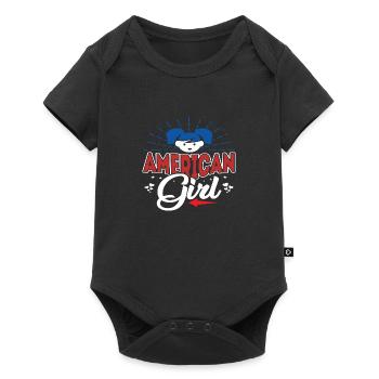 AMERICAN GIRL - Body à manches courtes Premium Bébé - noir - Devant