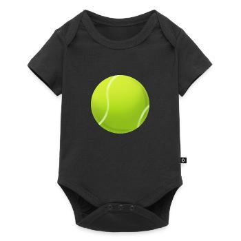 Balle de tennis - Body à manches courtes Premium Bébé - noir - Devant