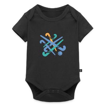 Hockey stick - Baby Premium short-sleeve bodysuit - black - Front