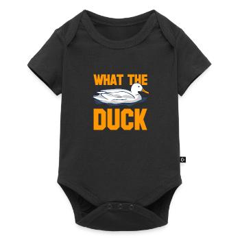 Qu’est-ce que le canard - Body à manches courtes Premium Bébé - noir - Devant