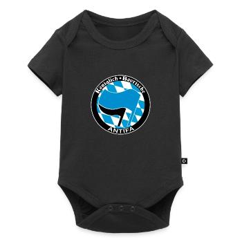 Königliche Bayrische Antifa - Baby Premium Kurzarmbody - Schwarz - Vorne