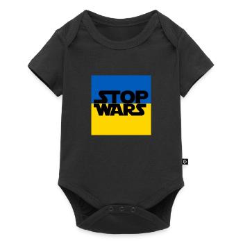 Ukraine - Baby Premium short-sleeve bodysuit - black - Front