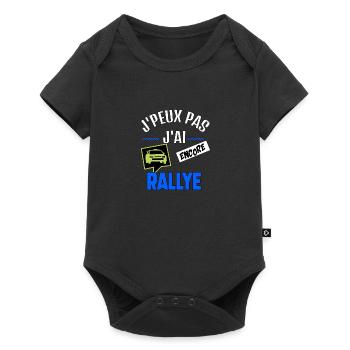 J’peux pas j’ai rallye - Body à manches courtes Premium Bébé - noir - Devant