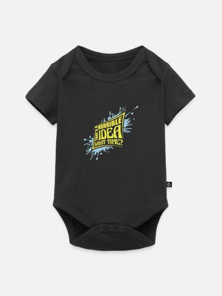 Thats a horrible Idea - Baby Premium Kurzarmbody - Schwarz