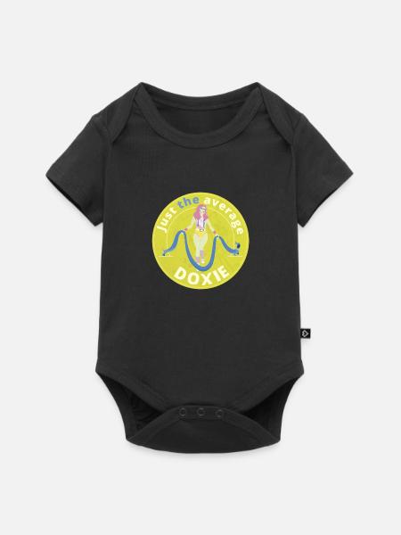 Nur der durchschnittliche Doxie. - Baby Premium Kurzarmbody - Schwarz