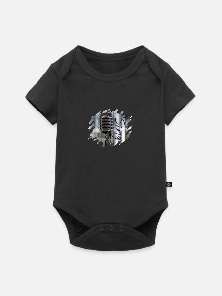 singen - Baby Premium Kurzarmbody - Schwarz