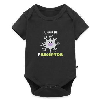 Funny Pun Receptor Nurse Preceptor Thank you gifts - Baby Premium short-sleeve bodysuit - black - Front