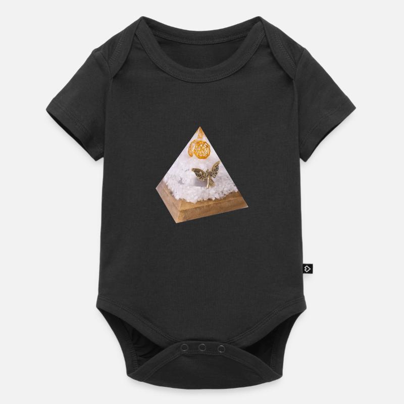 Erzengel Michael Pyramide - Baby Premium Kurzarmbody - Schwarz