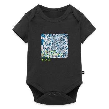 Think outside the box positive thoughts happy - Baby Premium short-sleeve bodysuit - black - Front