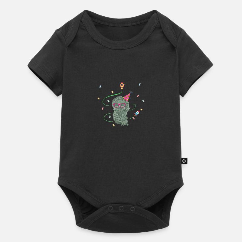Zeus - Body à manches courtes Premium Bébé - noir