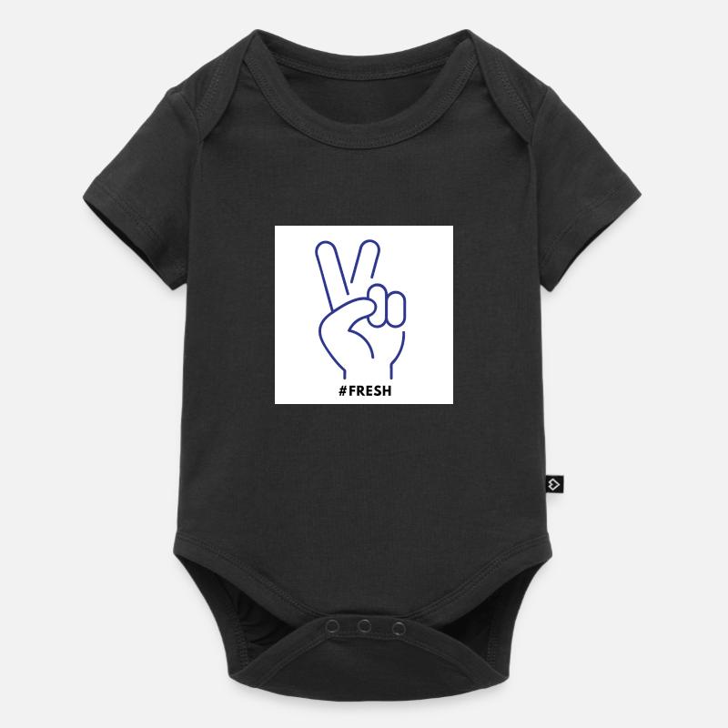 Frais - Body à manches courtes Premium Bébé - noir