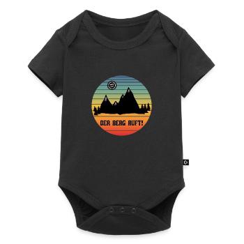 Hiking - The mountain is calling! - Baby Premium short-sleeve bodysuit - black - Front