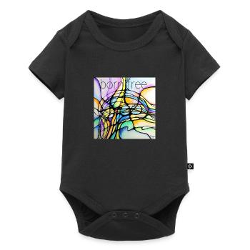 20220922 215705 Born free I Cooles Chemise du nouveau - Body à manches courtes Premium Bébé - noir - Devant
