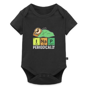I take a nap regularly, funny nick - Baby Premium short-sleeve bodysuit - black - Front