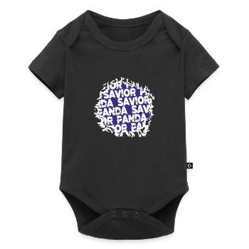 coati birthday present funny humor - Baby Premium Kurzarmbody - Schwarz - Vorne