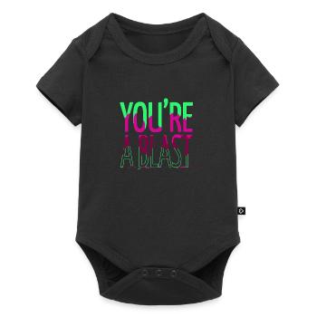 birthday present idea fun astrology astrophysics - Baby Premium short-sleeve bodysuit - black - Front