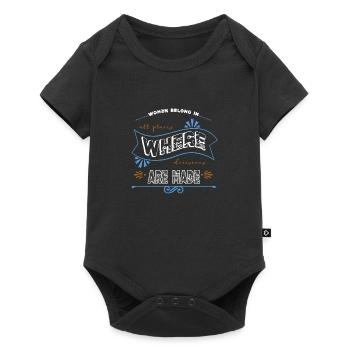 calendaring jokes mental health all people black - Baby Premium short-sleeve bodysuit - black - Front