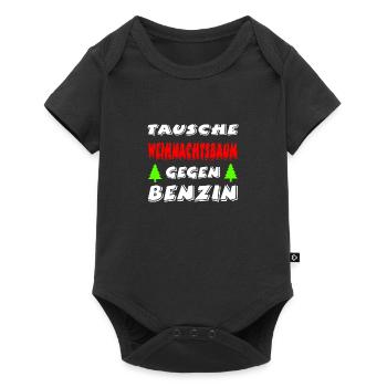 Auto - Baby Premium Kurzarmbody - Schwarz - Vorne