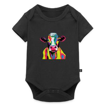 Muh....i am your friend - Baby Premium Kurzarmbody - Schwarz - Vorne