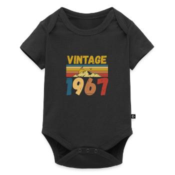 vintage 1967 - Baby Premium short-sleeve bodysuit - black - Front