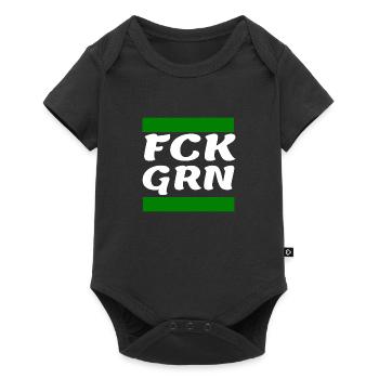 Gegen die Grünen - Baby Premium Kurzarmbody - Schwarz - Vorne