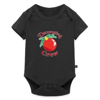 Decorating crew - Baby Premium short-sleeve bodysuit - black - Front