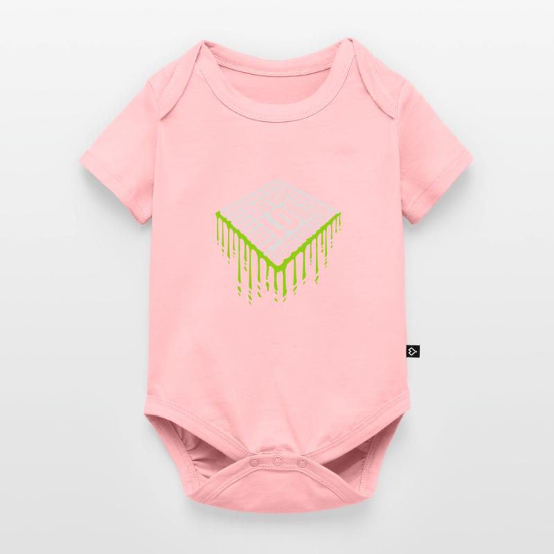 Langage de programme de code binaire Body à manches courtes Premium Bébé