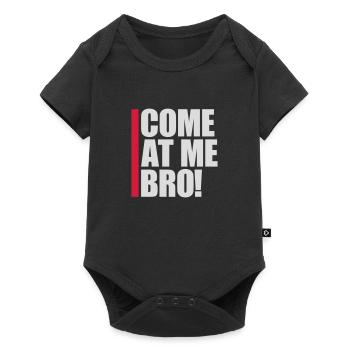 Viens à moi bro - Body à manches courtes Premium Bébé - noir - Devant